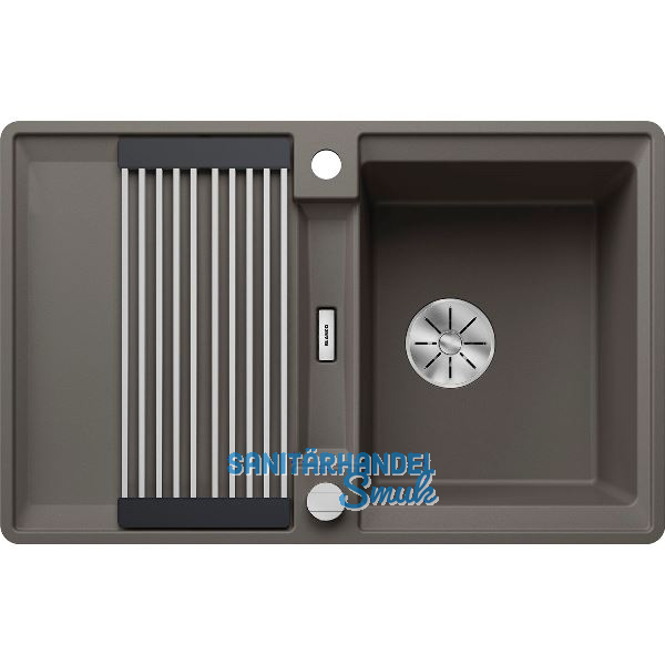 BLANCO fl�chenb�ndige Sp�le Adira 45 S-F, Vulkangrau