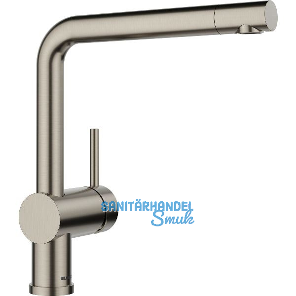 BLANCO K�chenarmatur Linus 527698 druckfest Satin Platinum