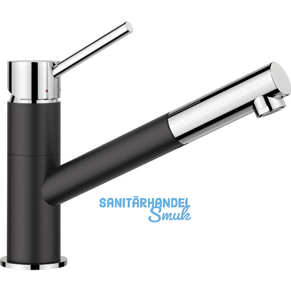 BLANCO K�chenarmatur Kano-S 527652 drucklos Schwarz/Chrom