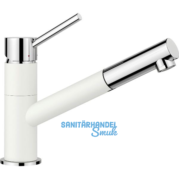 BLANCO K�chenarmatur Kano-S 527650 drucklos Wei�/Chrom