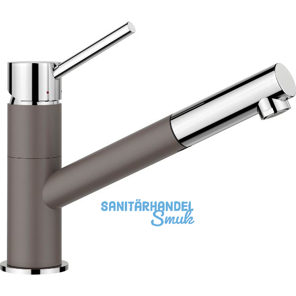 BLANCO K�chenarmatur Kano-S 527654 drucklos Vulkangrau/Chrom