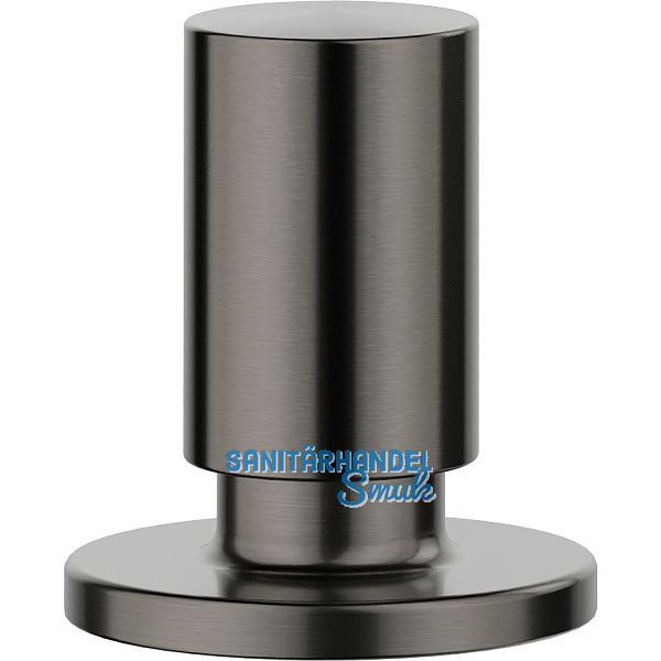 BLANCO Zugknopf rund Satin Darksteel