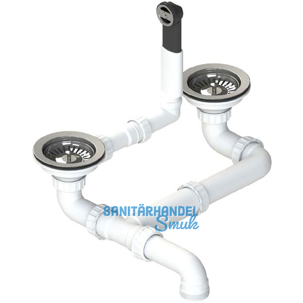 BLANCO Ab- und �berlaufgarnitur 2 x 3,5" 221915