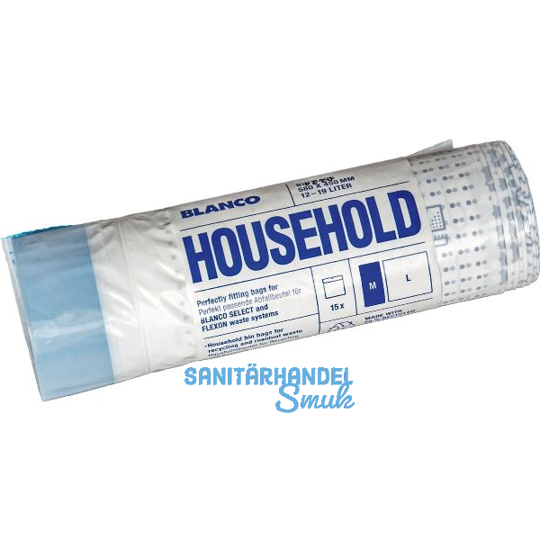 BLANCO Haushaltsm�llbeutel M 13 - 19 Liter