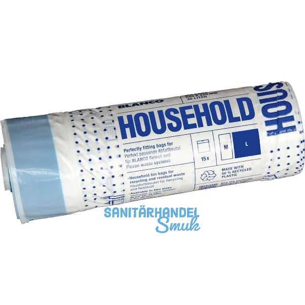 BLANCO Haushaltsm�llbeutel L 30 Liter