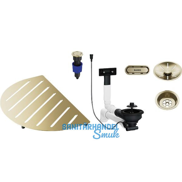 BLANCO Zubeh�rset f�r Sp�le Oovalon satin gold 527995