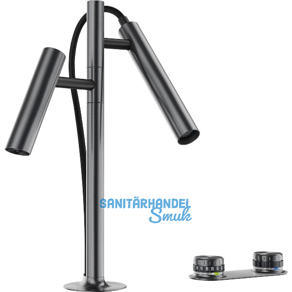 BLANCO Armatur Choice Luneoo-S Satin Darksteel mit Wasseraufbereitungseinheit