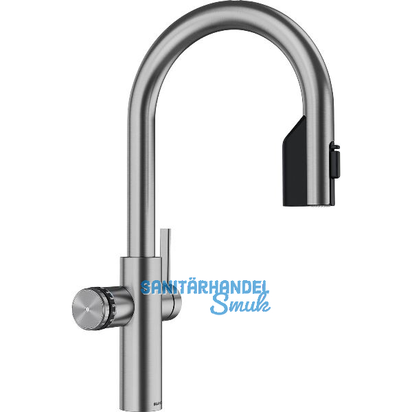 BLANCO Armatur Choice Icona-C Edelstahl geb�rstet mit Wasseraufbereitungseinheit
