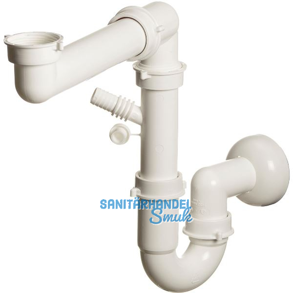 SOLIDO Raumspar-Siphon DN40x6/4" + DN50 6800PPSAB05