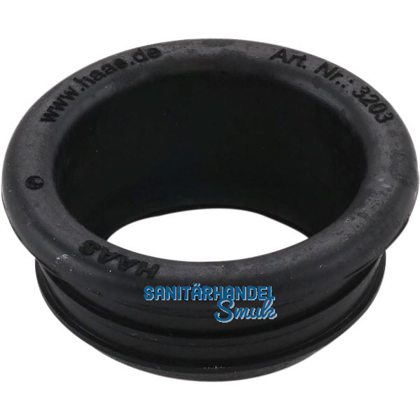 HAAS Gummi-Nippel 3245 f�r HTS-Rohre (HT-Siphons)