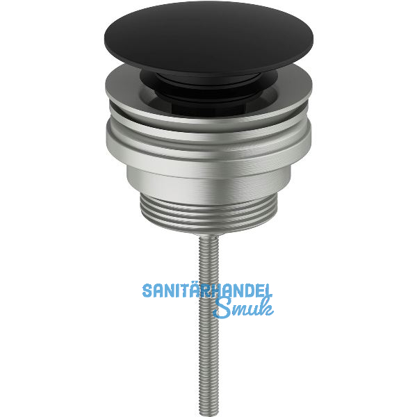 SOLIDO 5/4" Universal-Schaftventil 2in1, Schwarz matt