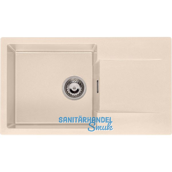 REGINOX Einbausp�le Amsterdam 43, 760 x 435 mm, Caffe Silvery, reversibel