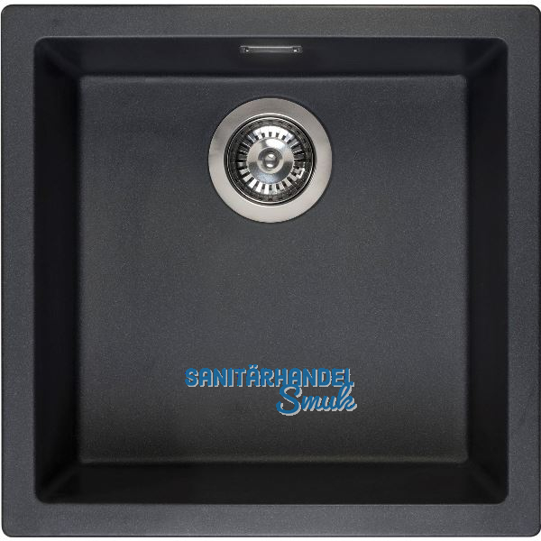 REGINOX 2D-Sp�le Amsterdam 40, 460 x 460 mm, Black Silvery