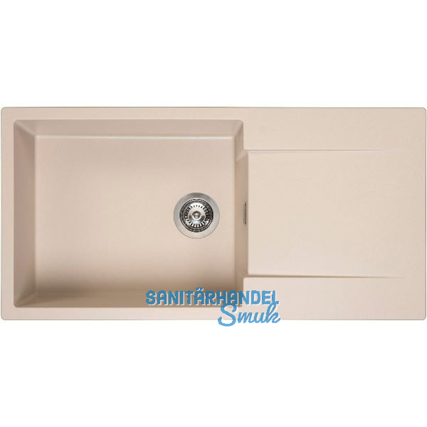 REGINOX Einbausp�le Amsterdam 540, 1000 x 500 mm, Caffe Silvery, reversibel