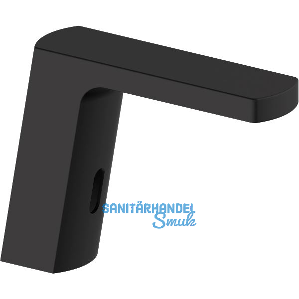 SOLIDO Waschtischarmatur Sensi ber�hrungslos, Schwarz matt, Netzbetrieb