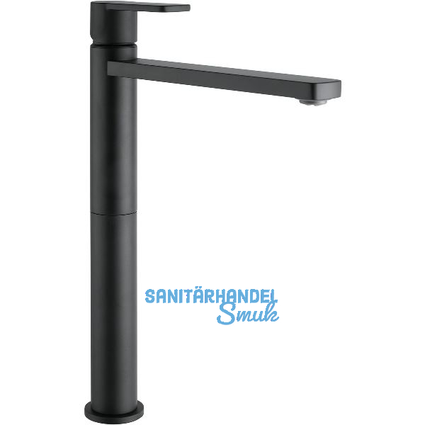 SOLIDO Waschtischarmatur Glam XL druckfest, Schwarz matt