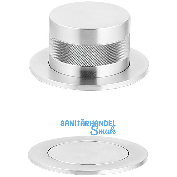 SOLIDO Drehknopf versenkbar CAPDEI, Edelstahl