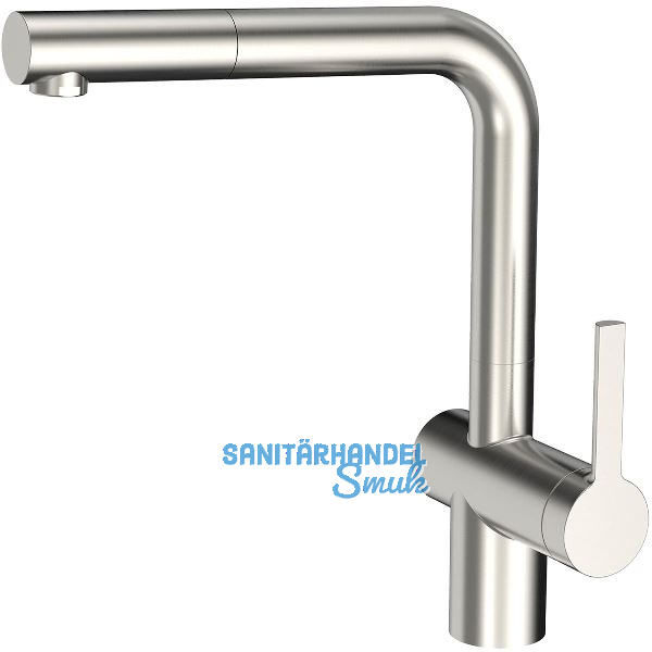 SOLIDO K�chenarmatur CA1108IU mit ausziehbarem Auslauf druckfest, Edelstahl