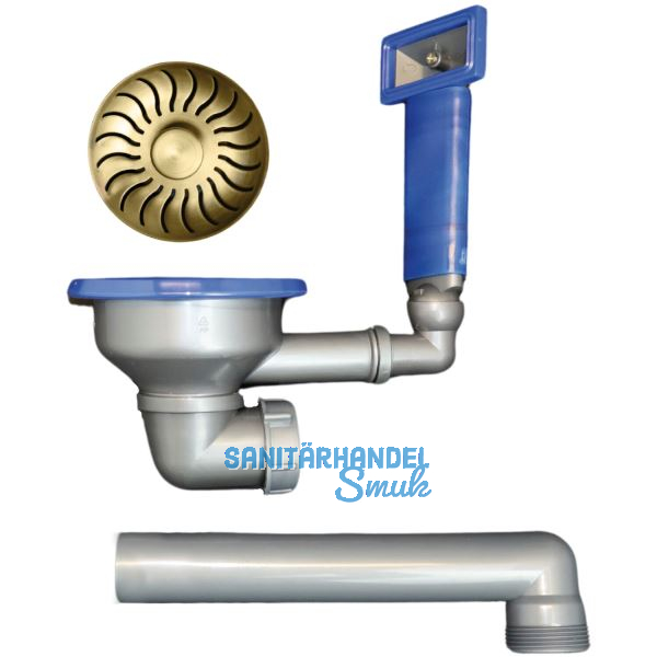 CARESSI Ab- und �berlaufgarnitur CAPPKP24NG Gold