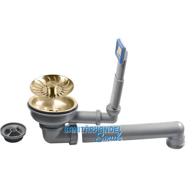 CARESSI Ab- und �berlaufgarnitur CABLPP50519G Gold