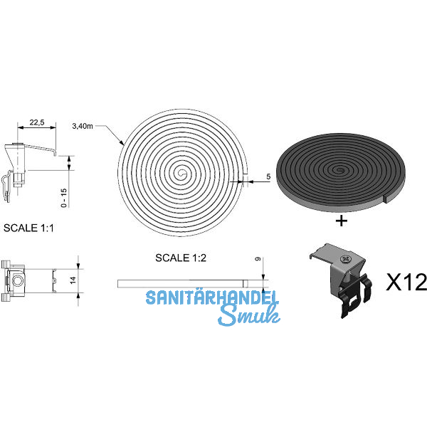 REGINOX Befestigungsklammern Z1180