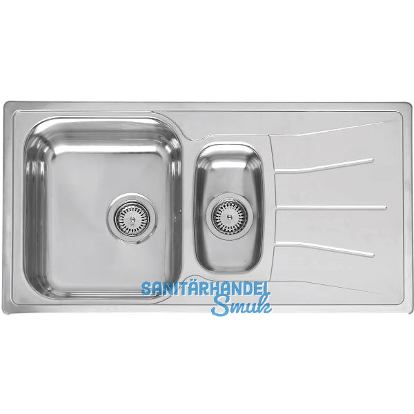 REGINOX Einbausp�le Diplomat 1,5 R ECO KG OKG Edelstahl