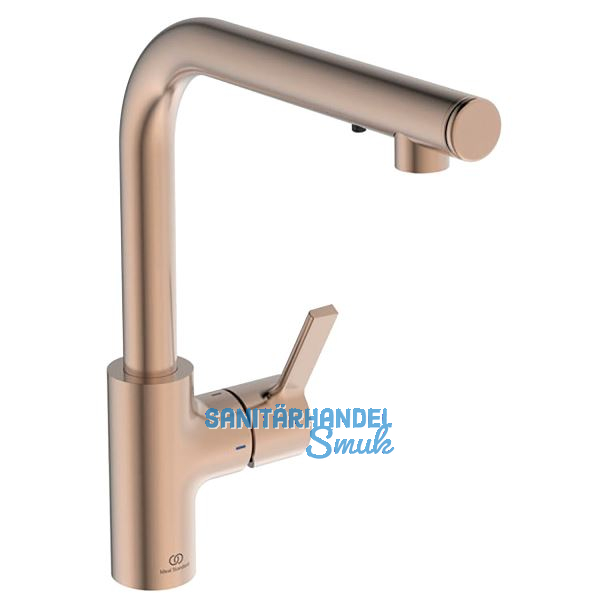 IDEAL STANDARD 2in1 K�chenarmatur mit Seifenspender Gusto iMX Sunset Rose