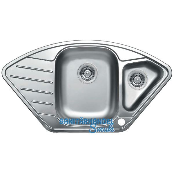 SOLIDO Eck-Einbausp�le EX 191, Edelstahl