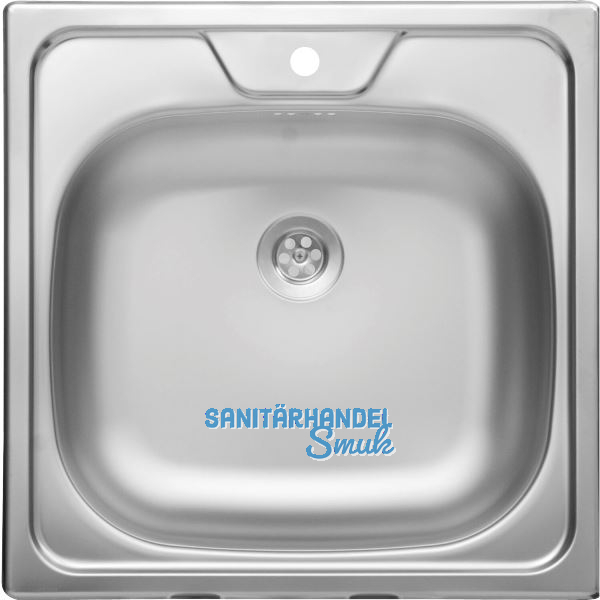 SOLIDO Einbausp�le N 144, 480 x 480 mm, Edelstahl