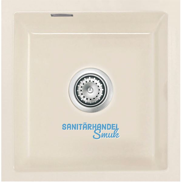 SYSTEMCERAM Unterbau-Sp�le Mera 40U Magnolie