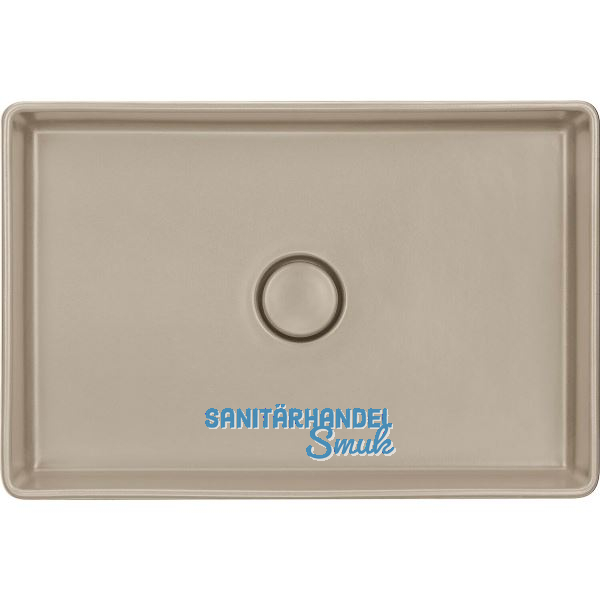 SYSTEMCERAM Aufsatzwaschtisch Lavara 60, Fango