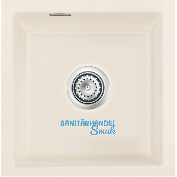 SYSTEMCERAM Unterbau-Sp�le Mera 40U/g Jasmin Excenter, geschliffen