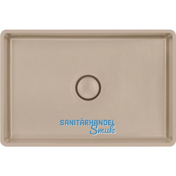 SYSTEMCERAM Unterbauwaschtisch Lavara 60 U/g, Keramik Fango