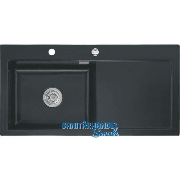 SYSTEMCERAM Einbausp�le Mera 100 SL, 1000 x 510 mm TT. rechts, Eibe Exzenter