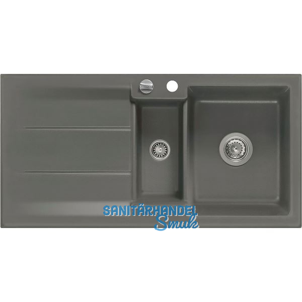 SYSTEMCERAM Einbausp�le Genea 100, 1000 x 510 mm �1,5% rev., Lava