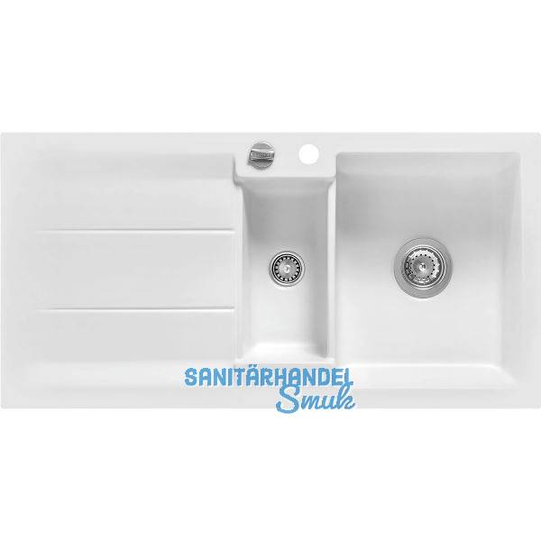 SYSTEMCERAM Einbausp�le Genea 100, 1000 x 510 mm �1,5% rev., Polar Excenter