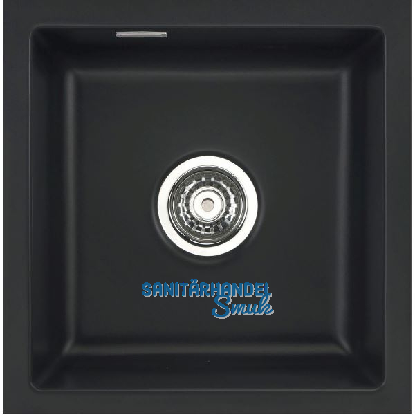 SYSTEMCERAM fl�chenb�ndige Sp�le Mera 46 F/o Excenter, Nigra