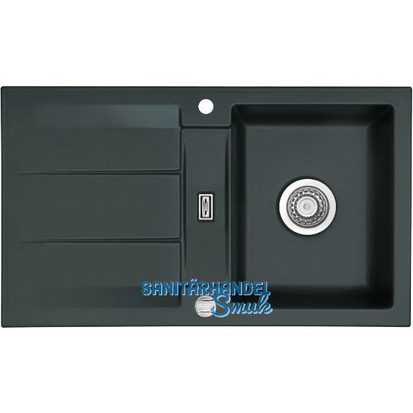 SYSTEMCERAM Einbausp�le Genea 87, 870 x 510 mm �1,5% reversibel, Eibe