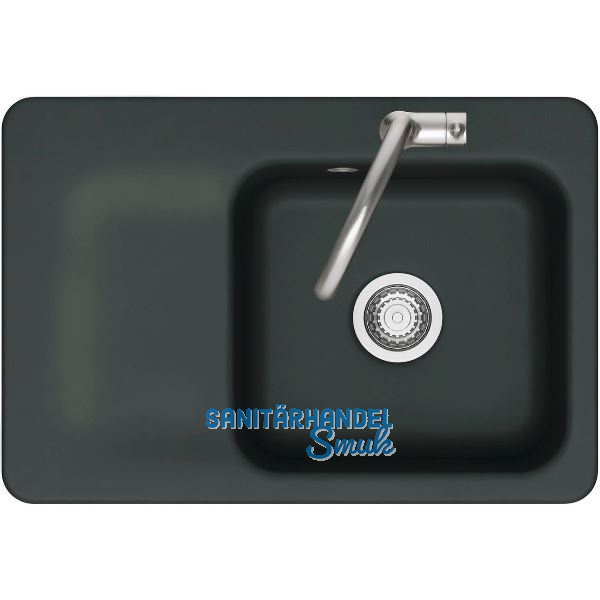 SYSTEMCERAM Einbausp�le Juna 75, 750 x 510 mm Tt. links, Eibe