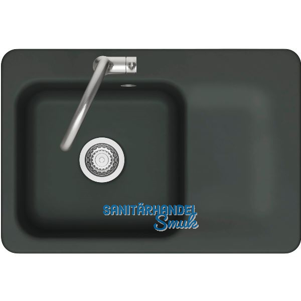 SYSTEMCERAM Einbausp�le Juna 75, 750 x 510 mm Tt. rechts, Eibe