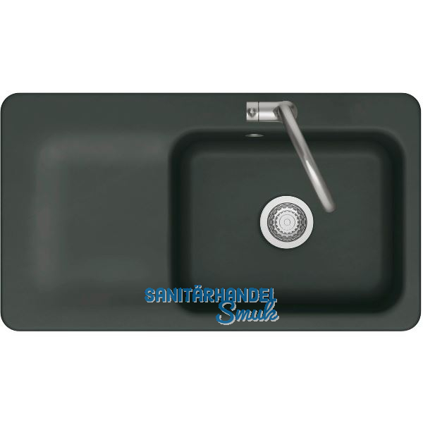 SYSTEMCERAM Einbausp�le Juna 90, 900 x 510 mm Tt. links, Eibe