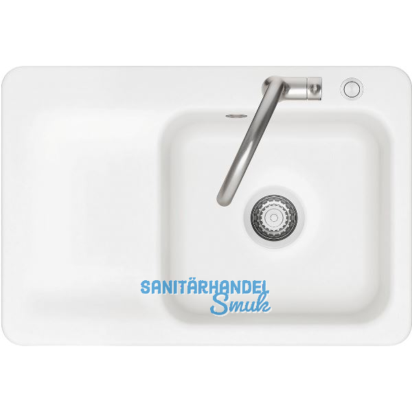 SYSTEMCERAM fl�chenb�ndige Sp�le Juna 75 F Excenter Tt. links, Polar