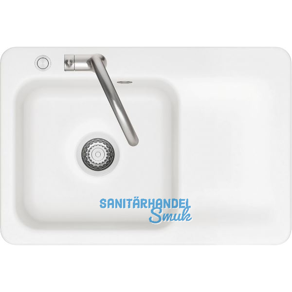 SYSTEMCERAM fl�chenb�ndige Sp�le Juna 75 F Excenter Tt. rechts, Polar