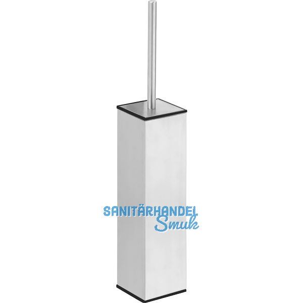 SOLIDO WC-B�rstengarnitur eckig Serie 2 Edelstahl geb�rstet