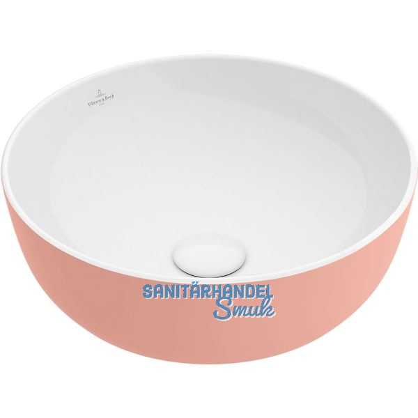 VILLEROY & BOCH Aufsatzwaschtisch Artis 417943BCT0 � 430 mm, Powder