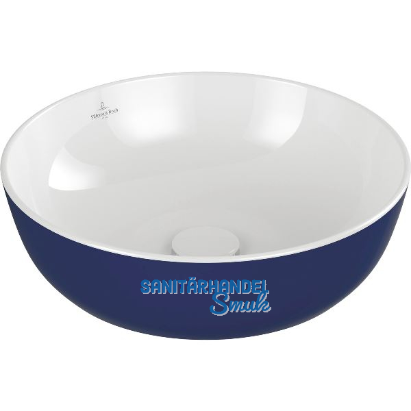 VILLEROY & BOCH Aufsatzwaschtisch Artis 417943BCS4 � 430 mm, Deep Ocean