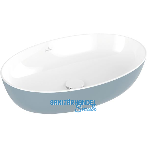 VILLEROY & BOCH Aufsatzwaschtisch Artis 419861BCS6 610 mm, Frozen