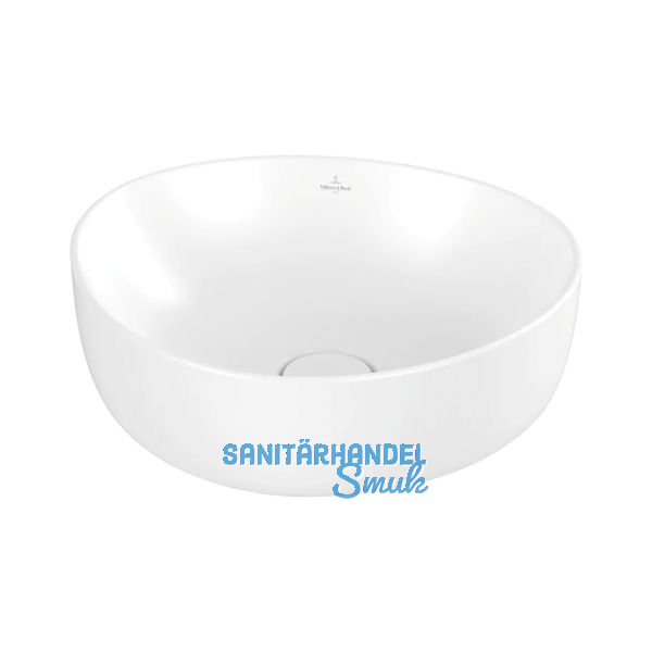 VILLEROY & BOCH Aufsatzwaschtisch Antao 4A7240RW 400 mm, Stone White