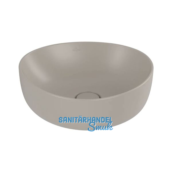 VILLEROY & BOCH Aufsatzwaschtisch Antao 4A7240AM 400 mm, Almond