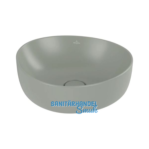 VILLEROY & BOCH Aufsatzwaschtisch Antao 4A7240R8 400 mm, Morning Green